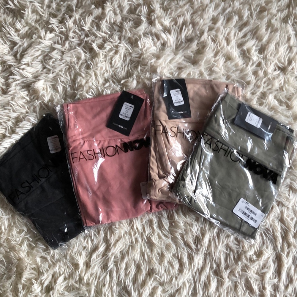 Set of 4 Biker Shorts